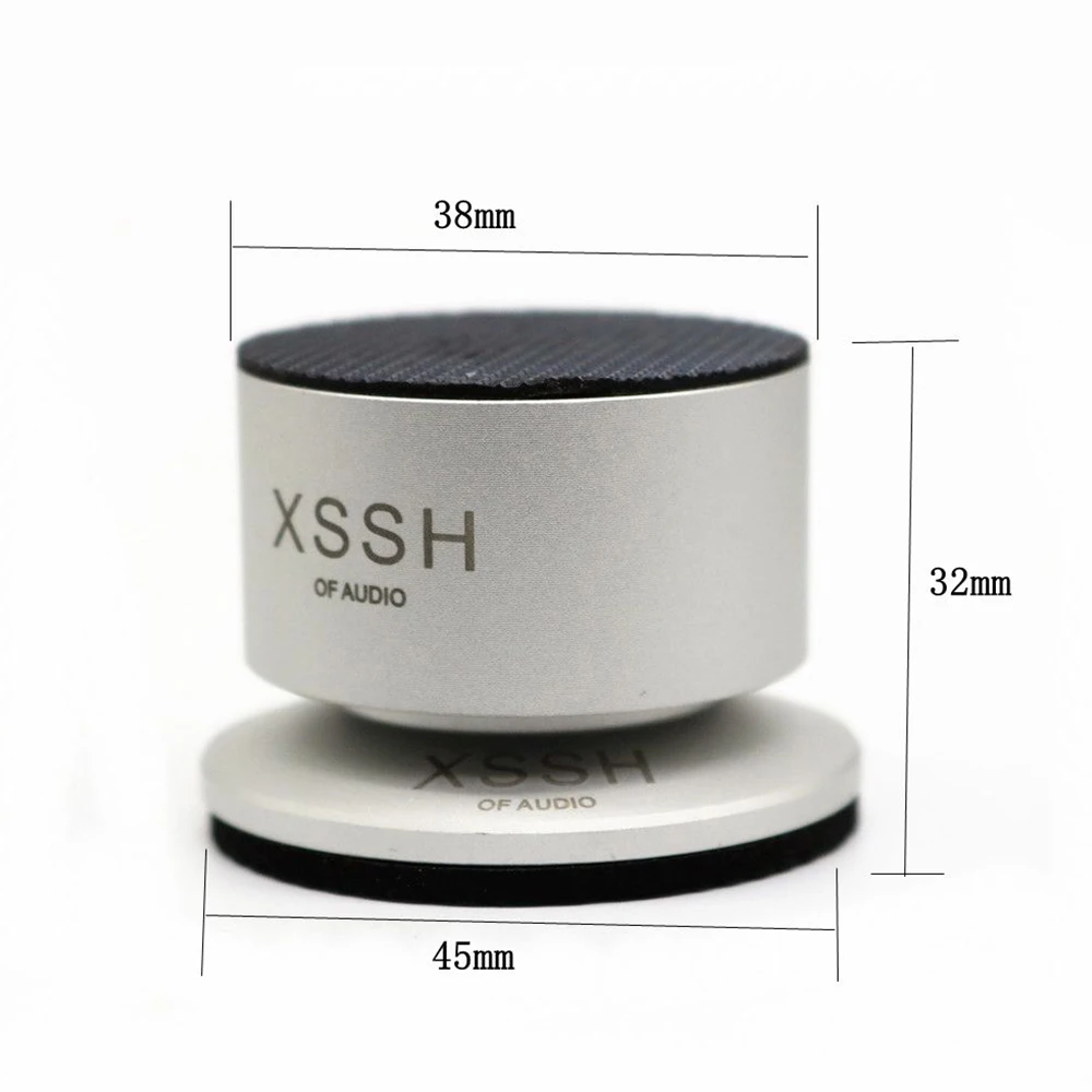 4pcs/8pcs XSSH YIVO Audiophile Shock Spikes Spring Damping Pad HIFI Speaker Spike Audio CD Amplifier ALUMINIUM ISOLATION FEET