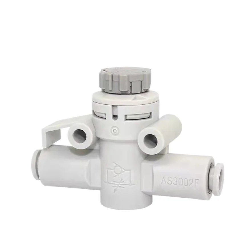 Pipe AS1002F with lock 04 Throttle valve AS2002F Speed control valve AS2052F control AS3002F-06 08A