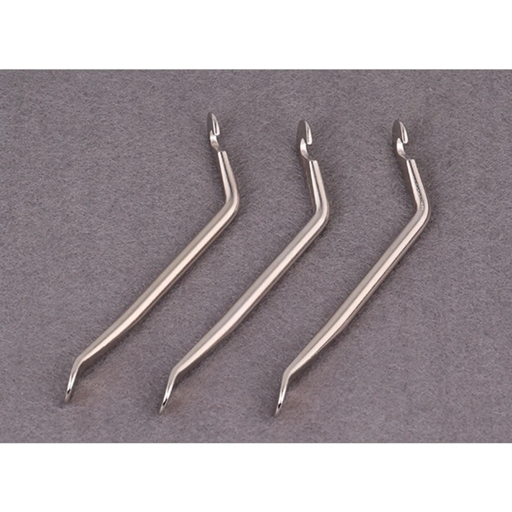 6 قطعة ملاعق إطارات الدراجات مادة فولاذية قوية أدوات إزالة الإطارات للحافة الناعمة عملية آمنة عتلات الإطارات الفولاذية الفضية #6