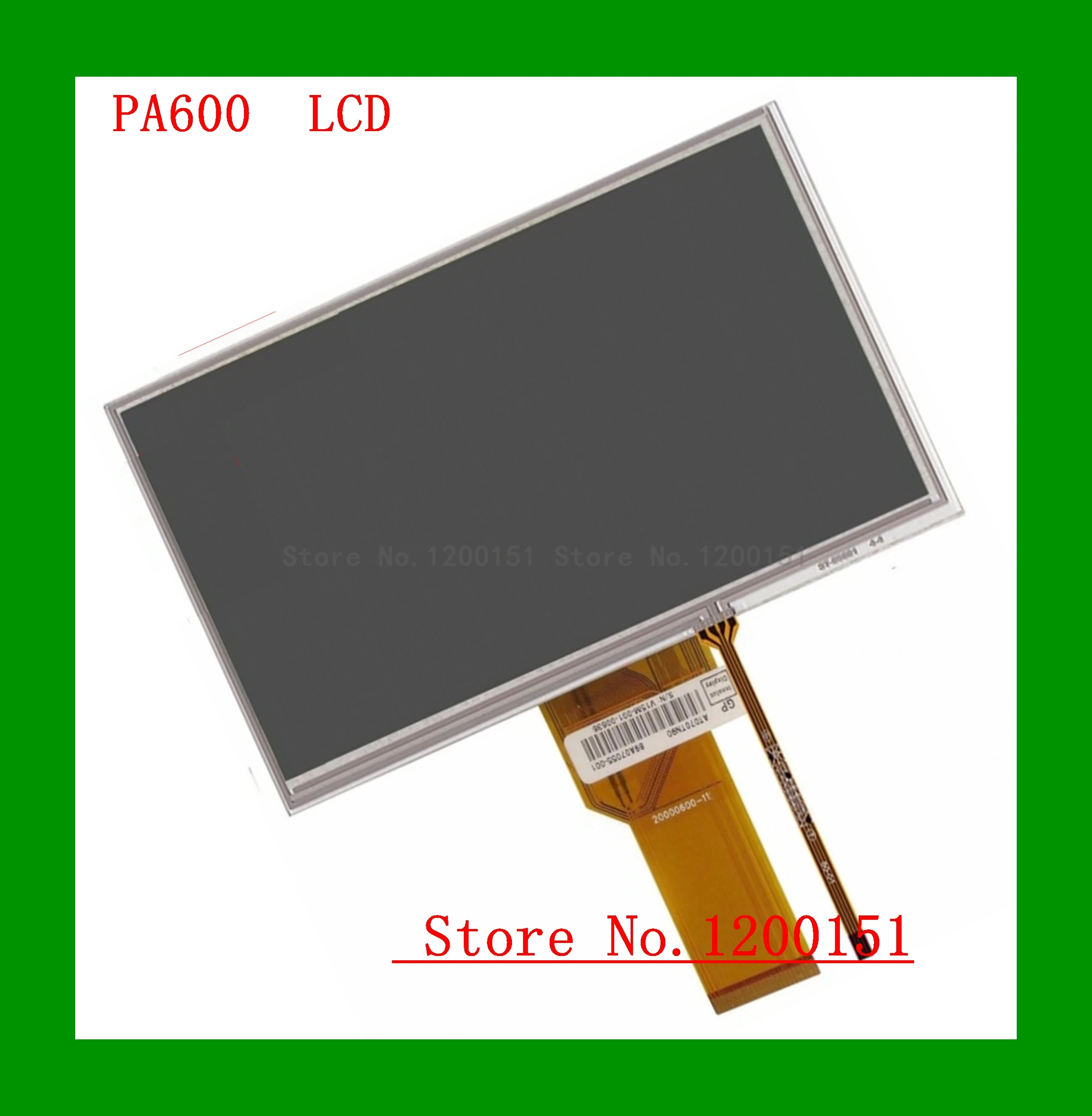 For pa600 LCD screen display with touch screen