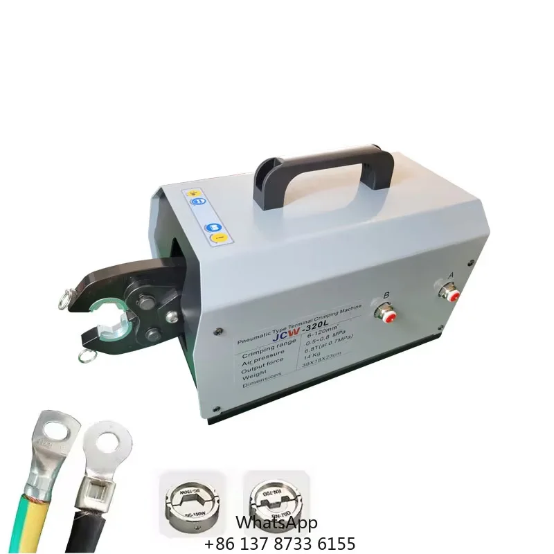 

JCW-320L Terminal Crimping Tool Handhold Cold Press Terminal Crimping Machine Crimping Pliers Tool