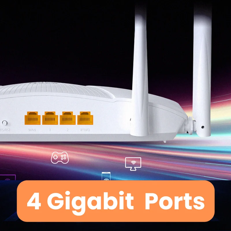 Tenda WiFi 6 라우터 AX3000 듀얼 밴드 2.4G Wi-fi6 라우터 Roteador 5GHz 메쉬 기가비트 이더넷 RJ45 pk xiaomi 라우터