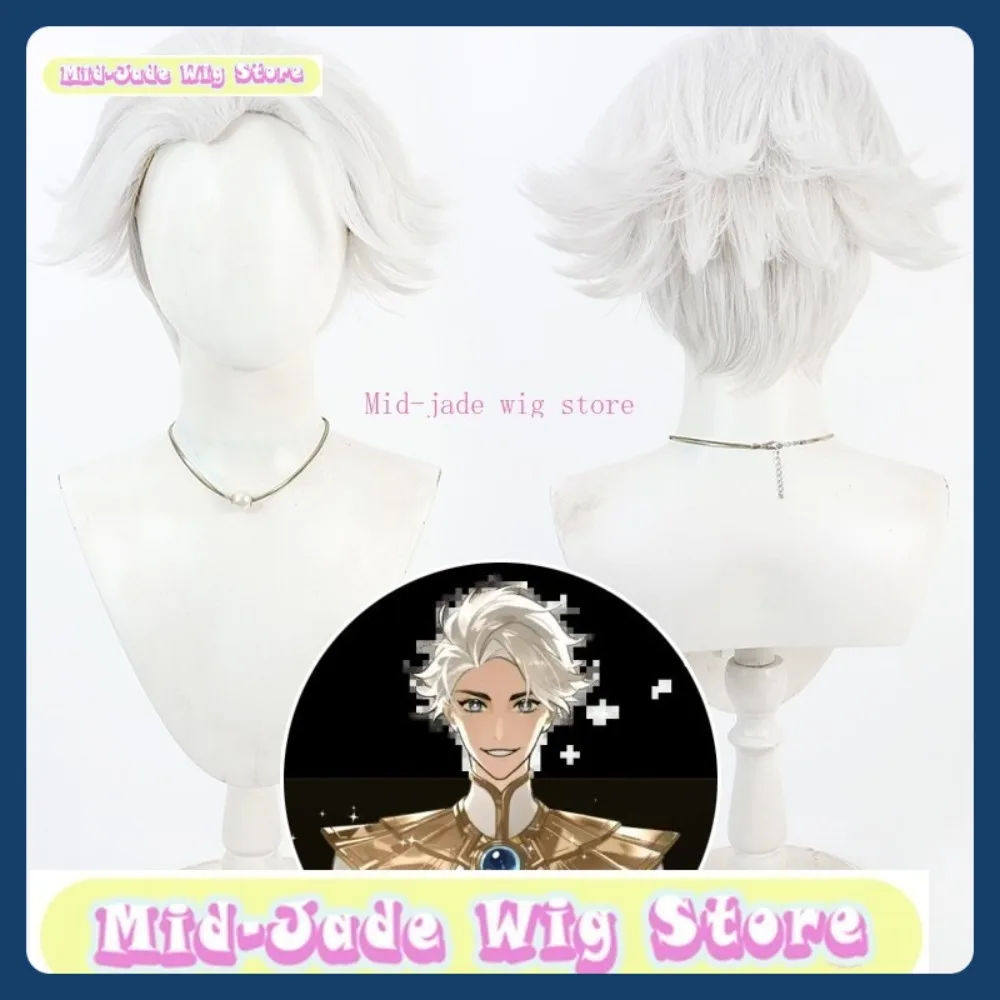 Peluca de jade medio Store To Be Hero X, bonita peluca de Cosplay, juego de Anime, juego de rol, pelo sintético, fiesta de Halloween