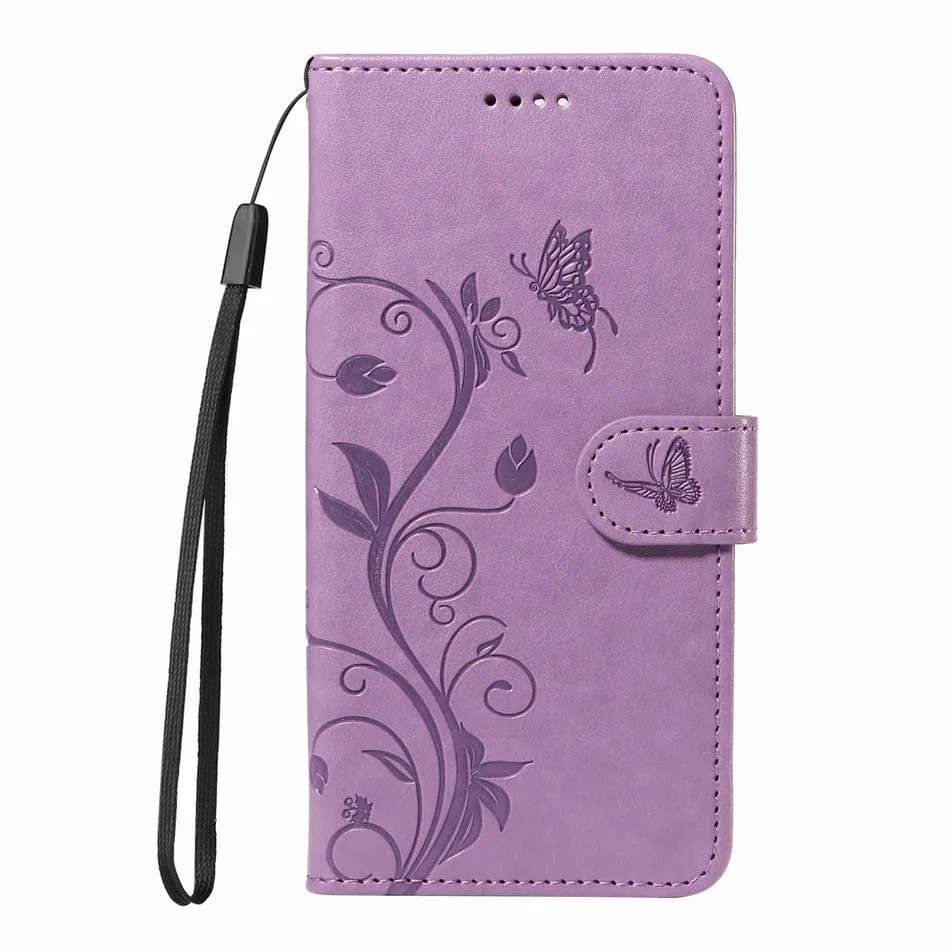 Pop Cute Apricot Blossom Tree Case For Samsung Galaxy A02S A03 Core A03S A04S A04E A05 A05S Wallet Card Slot Phone Protect Capa