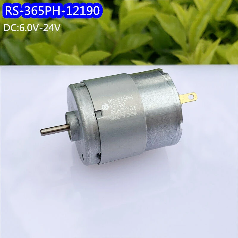 Микро MABUCHI RS-365PH-12190 двигатель постоянного тока 2 в 18 в 24 в 9000 об/мин тепловой пистолет-массажер 27,7 мм * 32,3 мм Mciro вал электродвигателя 9 мм в длину
