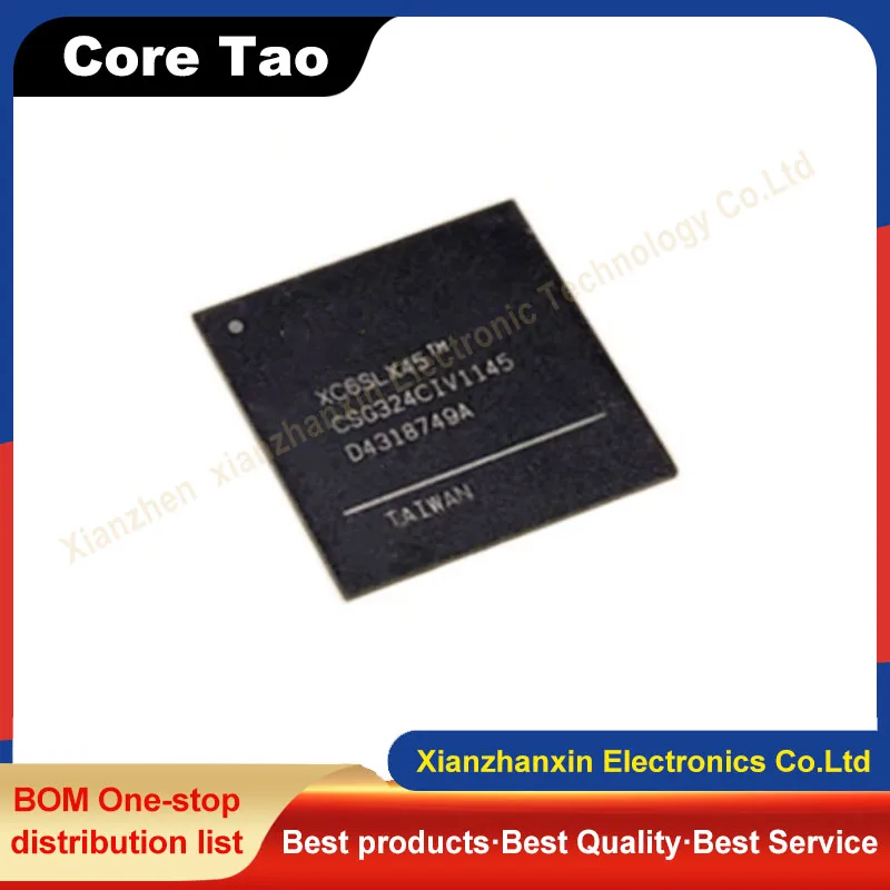 

1pcs/lot XC6SLX45-CSG324 XC6SLX45 BGA-324 Field programmable gate array (fpga) chip