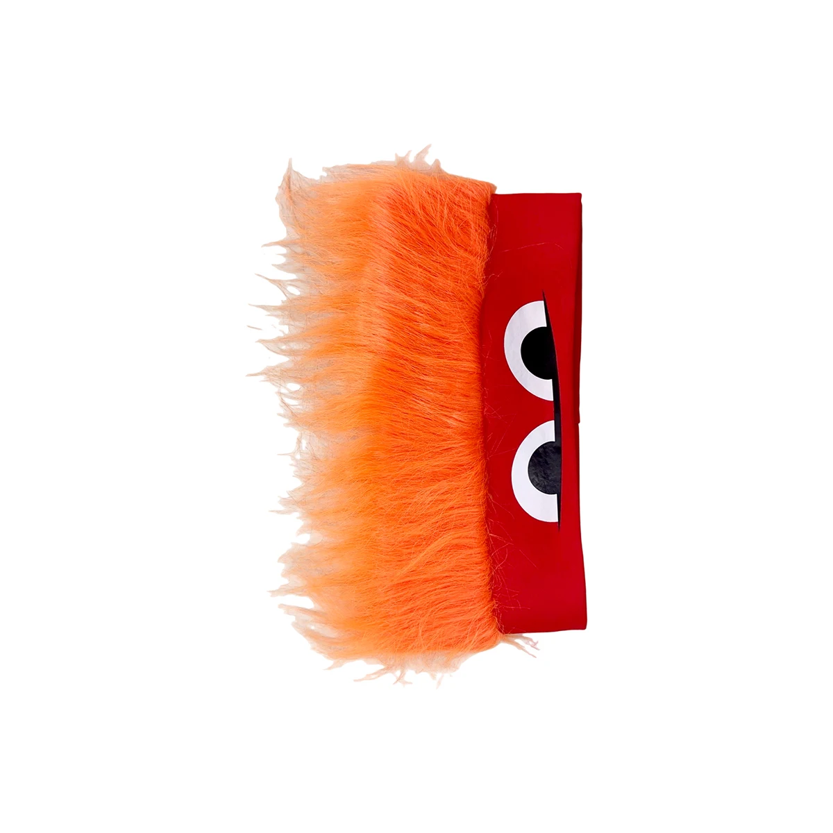 Orange Fluffy Spiky Headband Wig Synthetic Hair Cartoon Eyes Design Halloween Carnival Costume Party Wigs for Kids Adults - view 5
