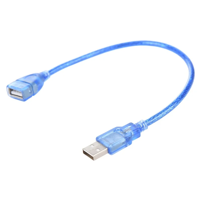 Promotion! Short USB 2.0 A Female to Male Extension Cable