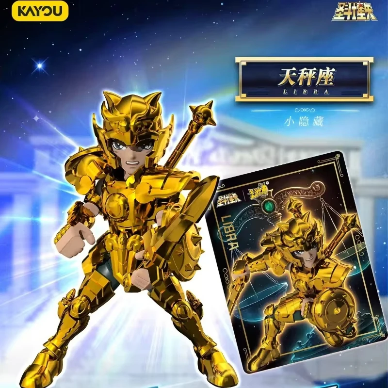 KAYOU純正聖闘士星矢カード伝説のドールサンクチュアリーシリーズブラインドボックス ゴールドウィル周辺機器ギフトオリジナルボックスおもちゃ子供向け
