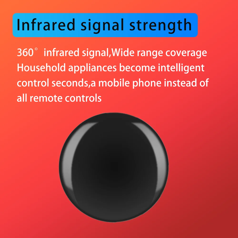 IHSENO Tuya WiFi IR Remote Control Smart Home Controller Universal Infrared for TV Air Conditioner Works with Alexa Google Home