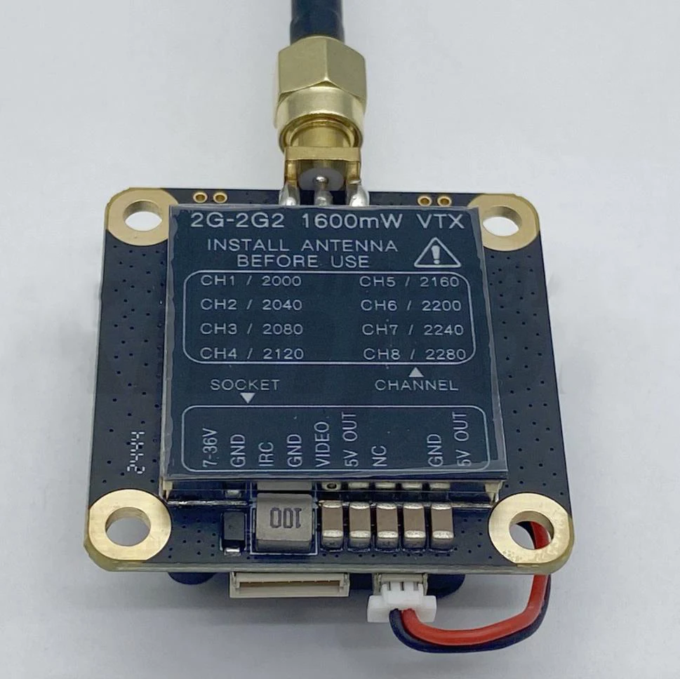 

Skyzone Goggles Receiver 1.7G 1.9G 1.6W 8CH VTX VRX Wireless Video Analog Transmitter Receiver Module For Fatshark Drone Goggles