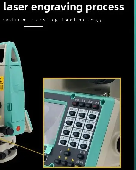 

RUIDE RTS-822R10M Тахеометр с цветным сенсорным экраном, Bluetooth, английский, без призм, 1000 м,