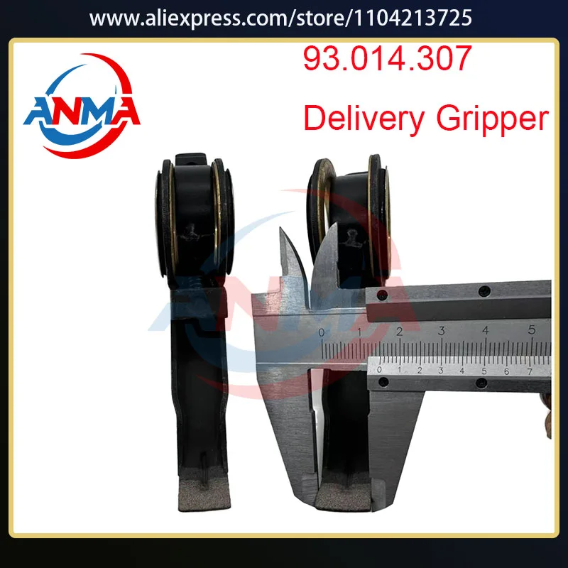 

3 шт. захваты для подачи Heidelberg SM102 15 мм 93.014.307 для офсетных печатных машин, запчасти