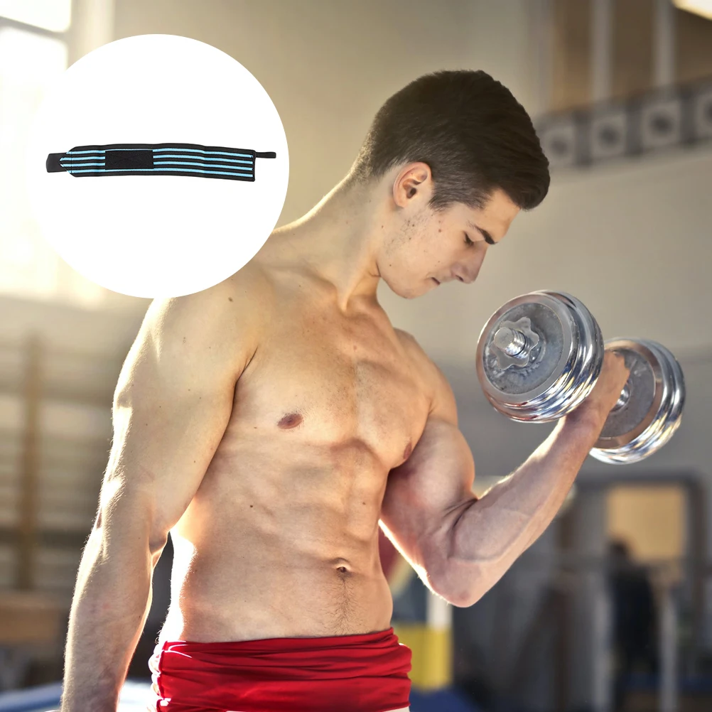 

Premium Wrist Support Brace Compression Band For Weightlifting Fitness Sports Elastic Wrist Wrap Durable Polyester