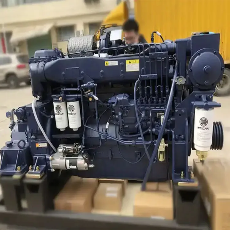 High Speed Safe and Durable WD12 Series  (300-400HP / 220-294KW) Marine disel Engine with Transmission Propeller