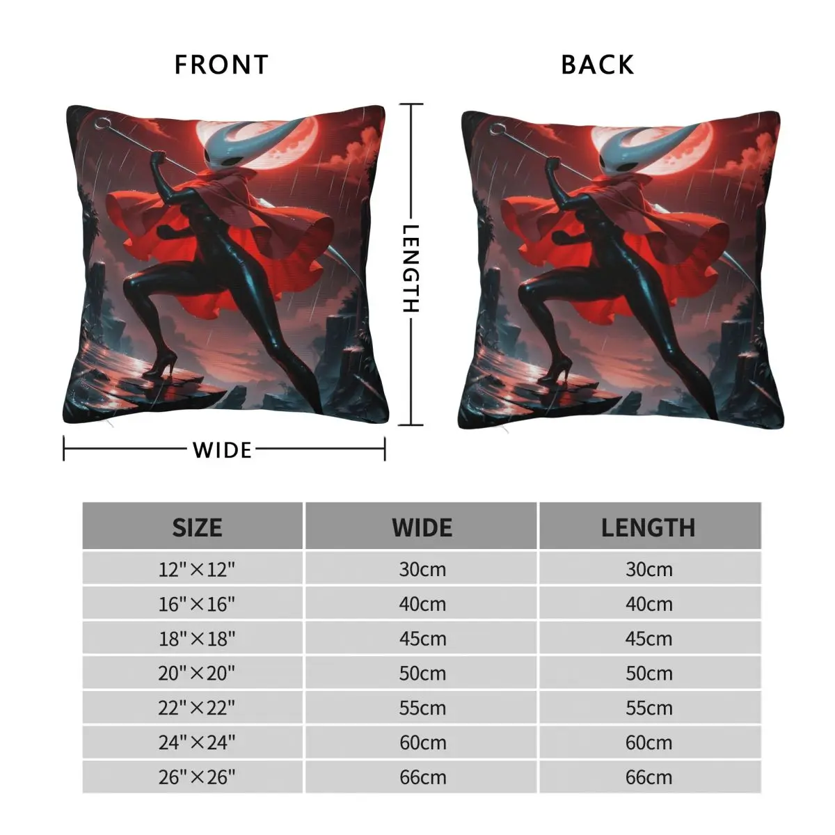 Hornet Ascends Hollow Knight Silksong Square Pillowcase Polyester Linen Velvet Pattern Zip Decor Pillow Case Cushion Cover 45x45