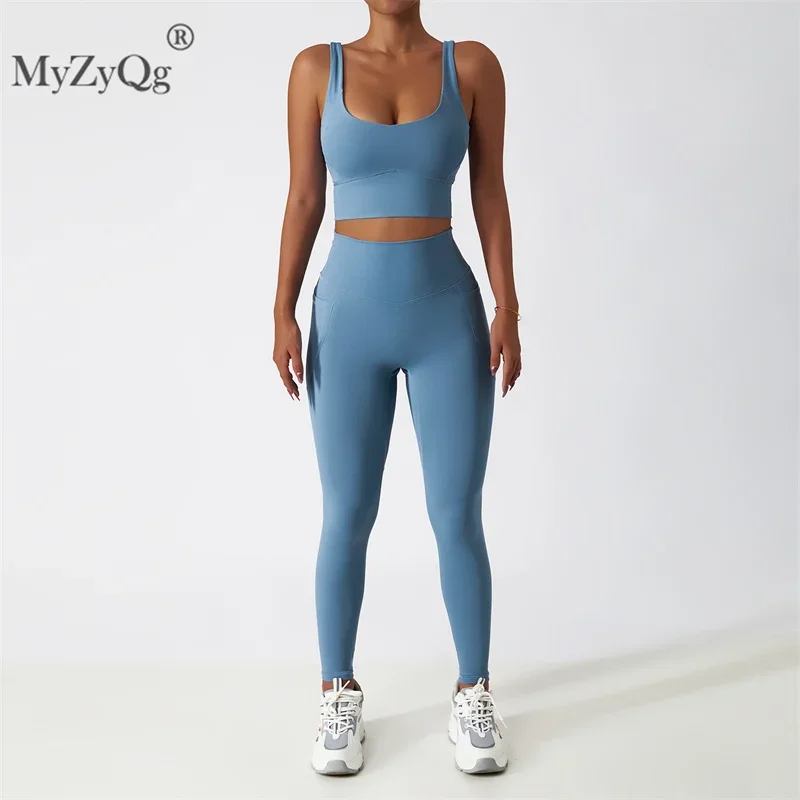 MyZyQg Women Breathable High-intensity Running Sports Underwear Pants Set Quick Dry Gathered Shockproof Fitness Leggings Set