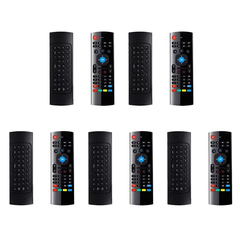 Control Remoto Inteligente con Voz 5X MX3 Fly Air Mouse, Teclado Inalámbrico 2.4G para TV Box Android Mecool H96 Max X96 Mini Mi B