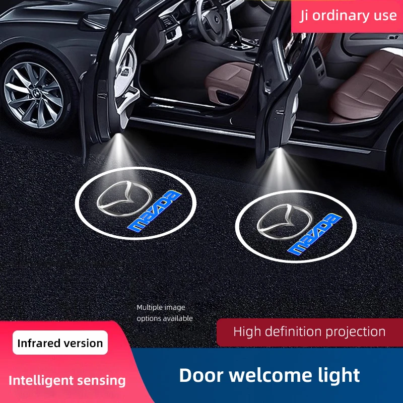 2Pcs Hd Led Welcome…