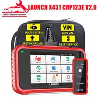 Launch CRP123E V2.0 Automotive Diagnostic Tool OBD2 EOBD Scanner for All Cars Four System Code Reader pk crp123x crp123 crp129x