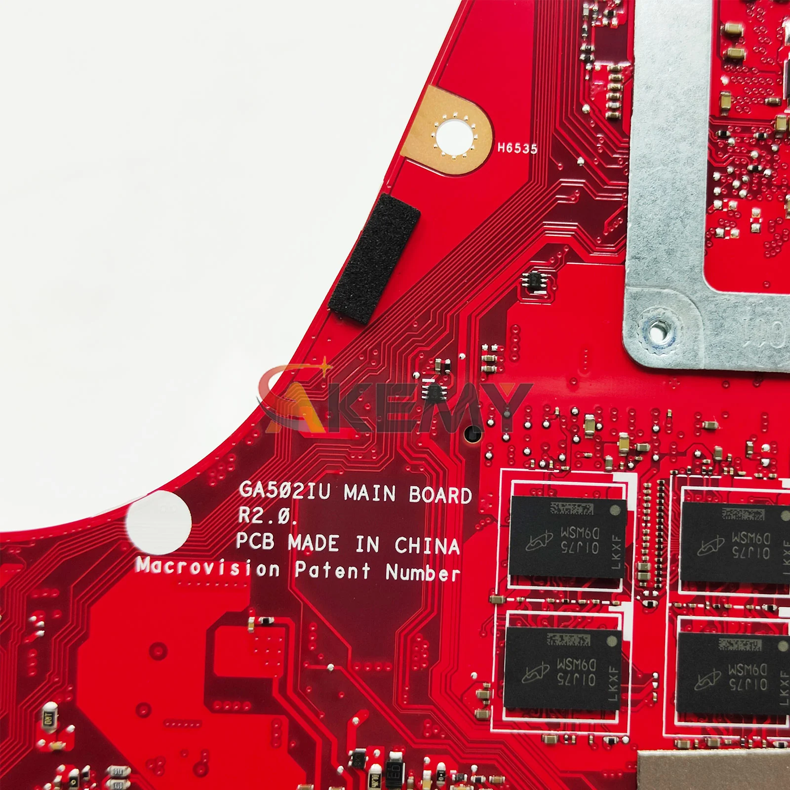 GA502IU اللوحة الأم للكمبيوتر المحمول ASUS ROG Zephyrus G15 GA502IU GA502I GA502IV اللوحة الرئيسية للكمبيوتر المحمول مع وحدة المعالجة المركزية R5 R7 R9 118% اختبارات موافق