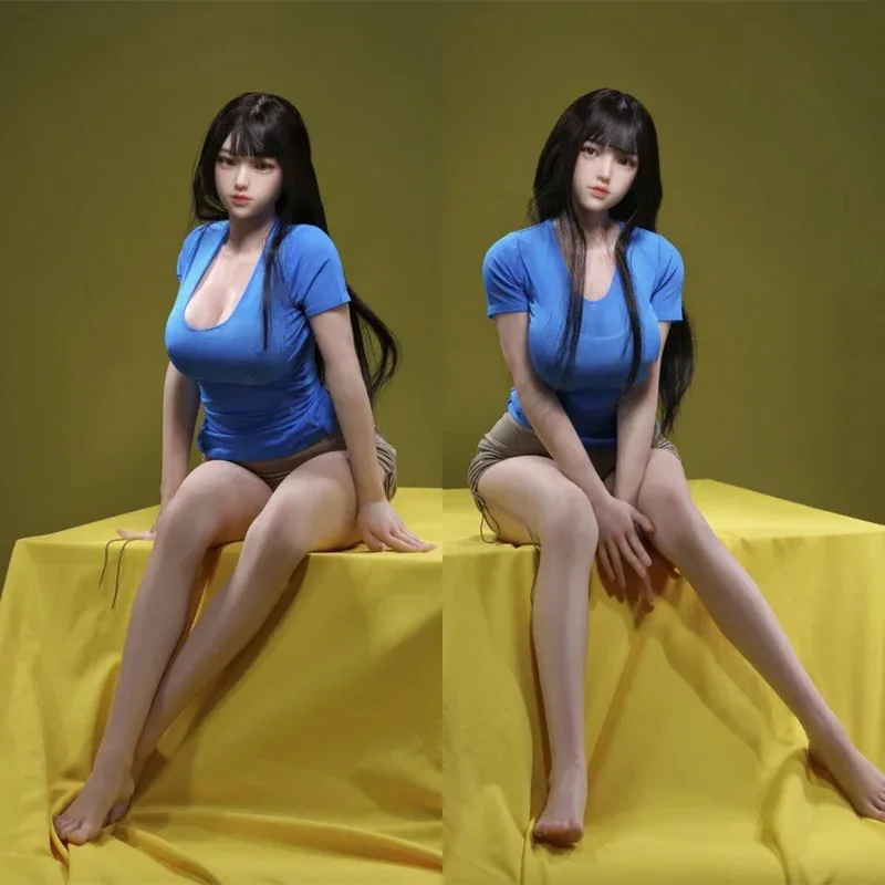 

Big Size Doll MY24X-02 Mature U-neck Tight Fitting T-shirt Military Green Super Shorts Clothing Set for 70cm Action Figure Girl