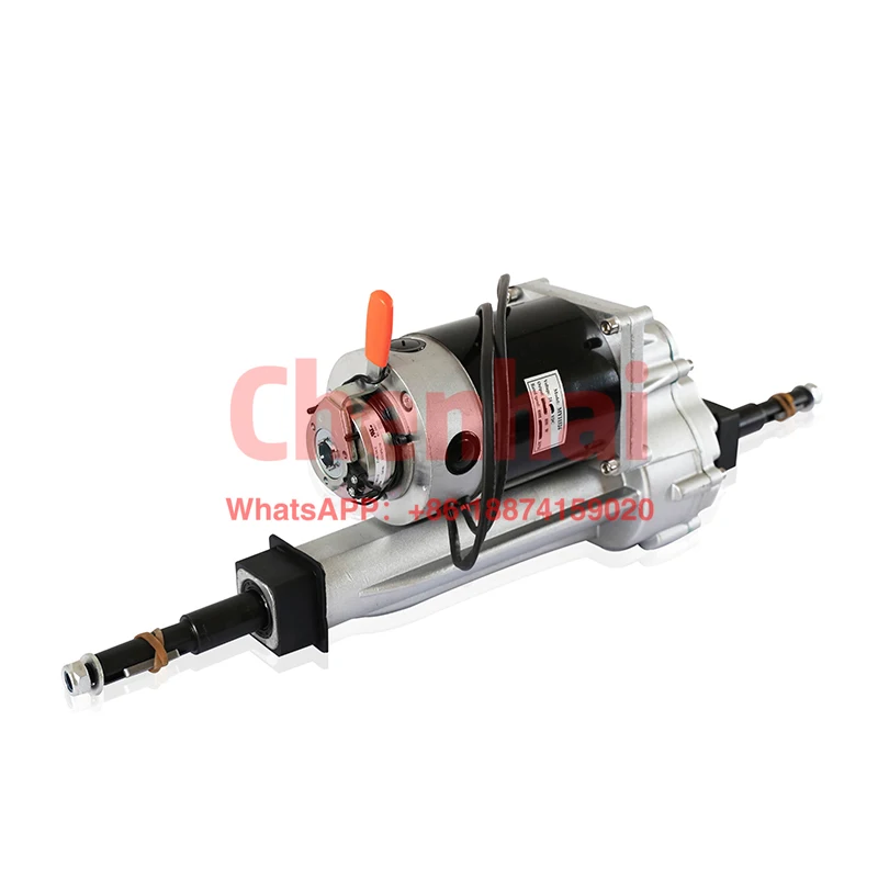 24V 48V Electric Rickshaw Motor Axle 500W 800W Differential Rear Transaxle