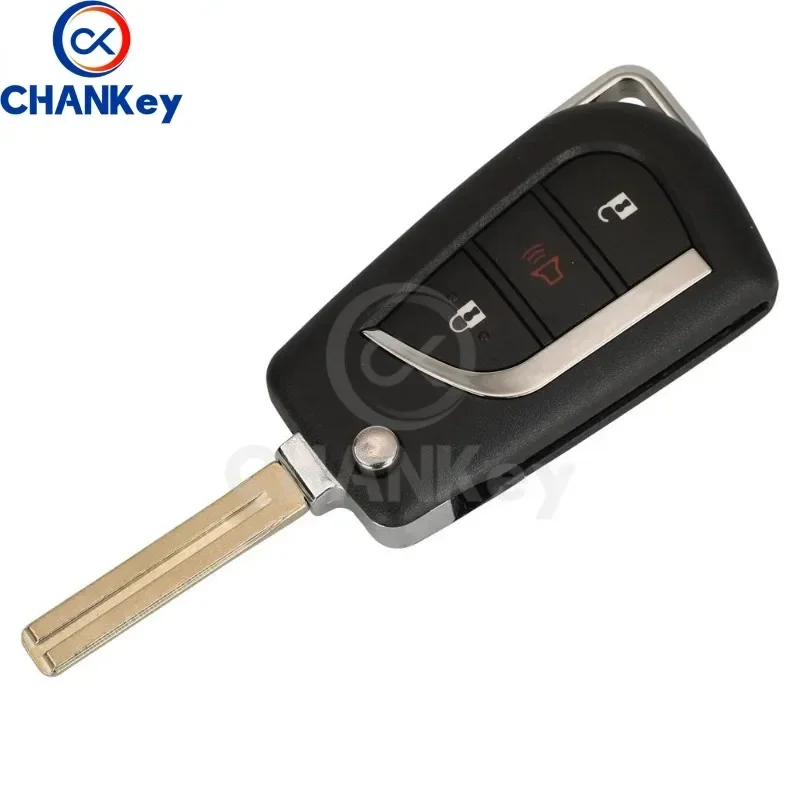 CHANKey New Upgraded Remote Flip US Car Key Fob 312MHZ 4D68/4C Chip Dla Lexus LX470 2003-2009 GX470 2003-2009 RX300 HYQ1512V