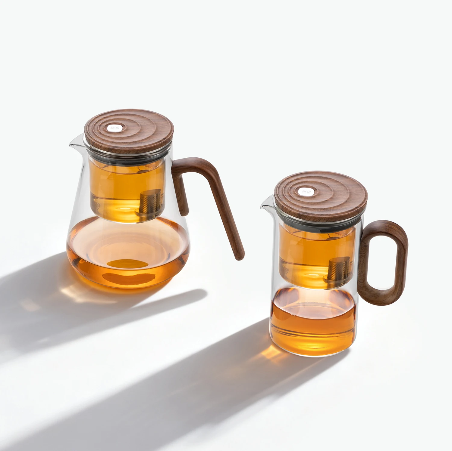 Bonston Heat-Resistant Borosilicate Glass Teapot 500ml/800ml view 3