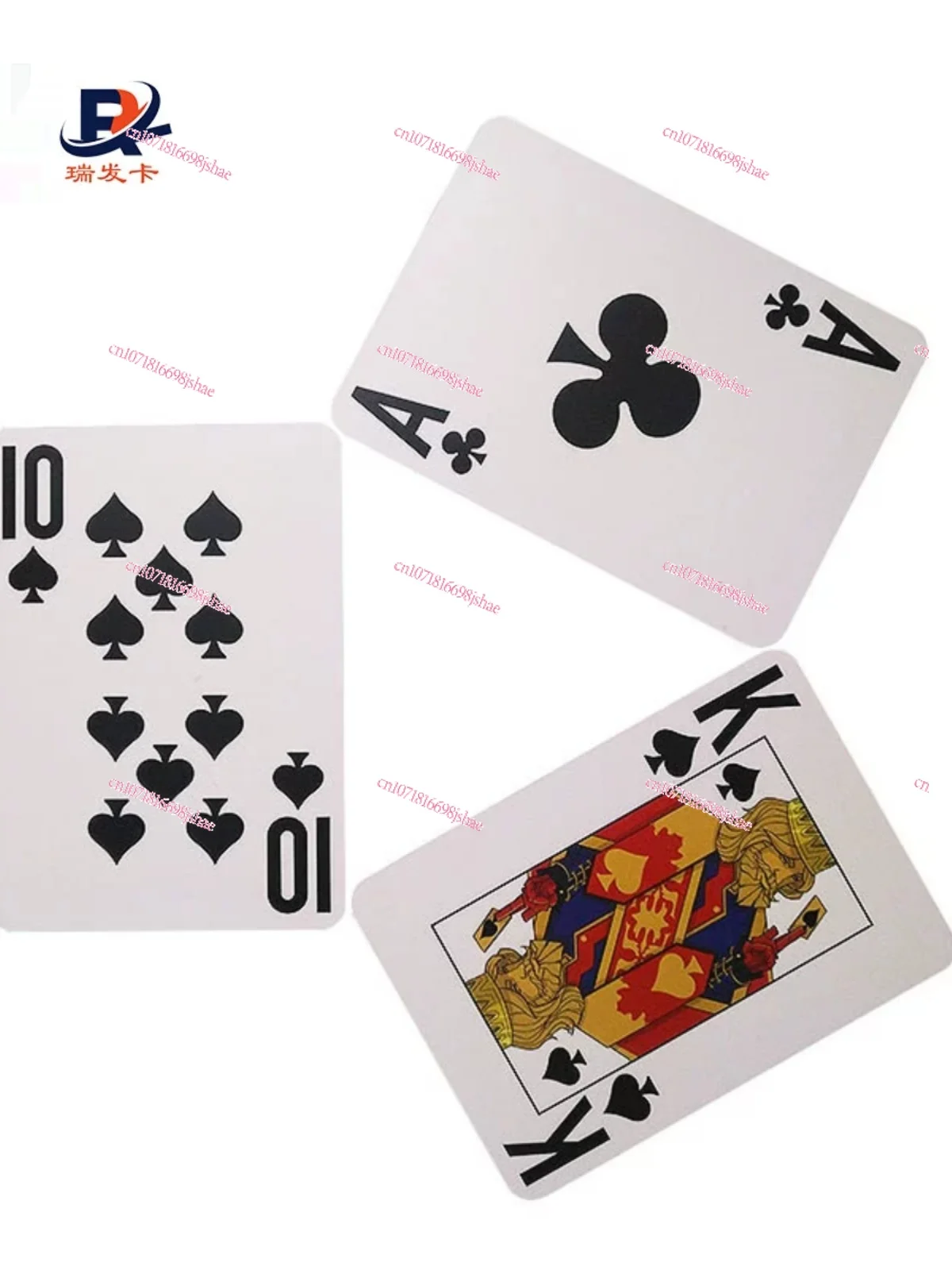 PVC Poker Customized with Chip Washable Wear-Resistant Flexible PVC RFID Poker Creative Poker