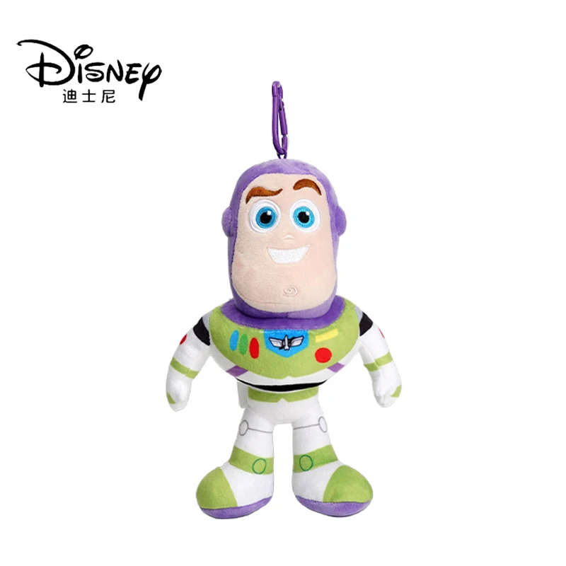 Shanghai Disney Toy Story Buzz Lightyear Doll Keychain Pendant Doll Bag Plush Pendant Souvenir Gift