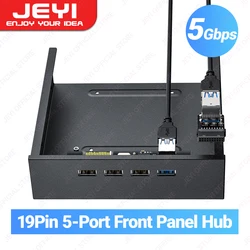 JEYI USB 3.0 전면 패널 허브, 광학 드라이브, 5.25 