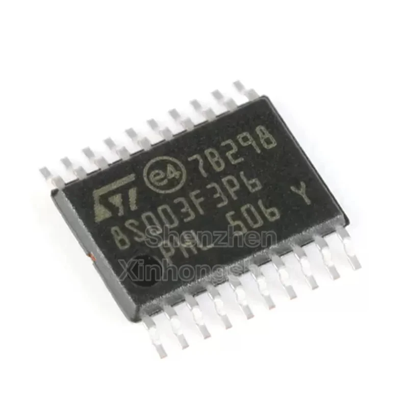 5PCS Original authentic STM8S003F3P6TR TSOP-20 16MHz/8KB flash memory / 8-bit microcontroller MCU