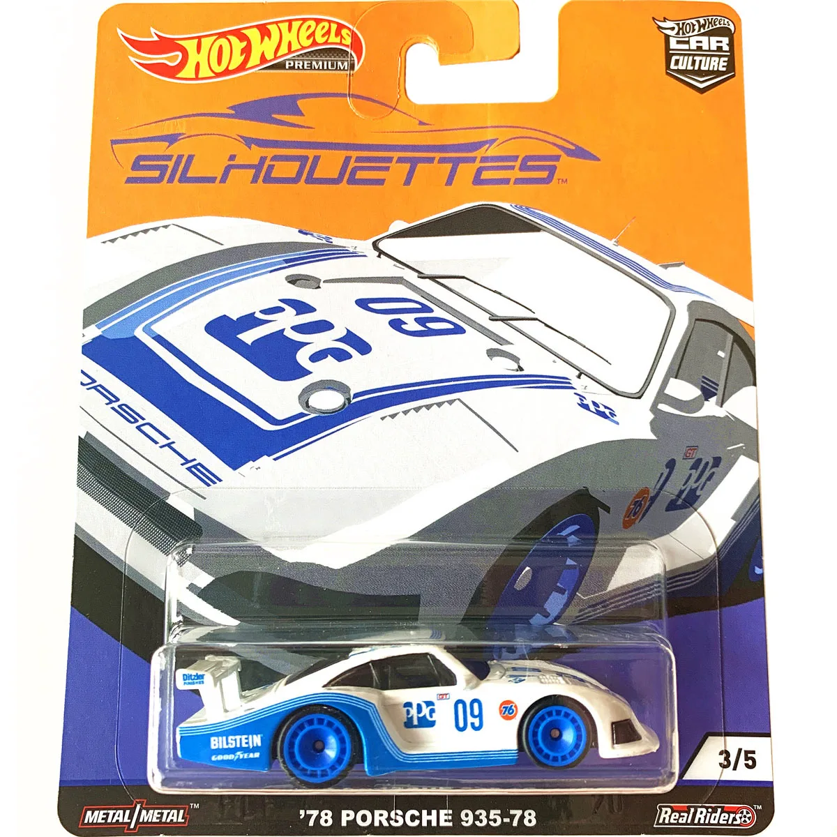 Hot Wheels silhouette 1:64 MONZA corevtte porsche 935-78 930 rwb nissan skyline Collect diecast alloy car model FPY8