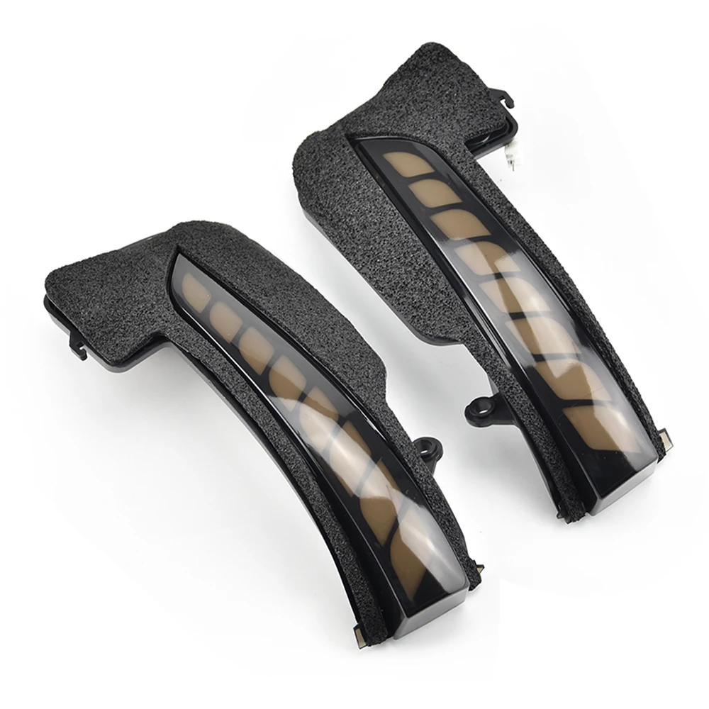 

2 шт. динамический светодиодный мигающий индикатор последовательного указателя поворота для Toyota Hilux Fortuner Innova SW4 2016 2017 2018 2019 2020 2021