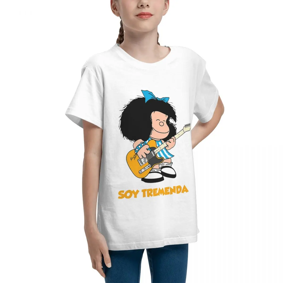 Teenagers Basic Short Sleeve T-Shirt Mafalda Quino Comics For Sale FreshTop quality Tshirt Classic Humor Graphic Teenagers