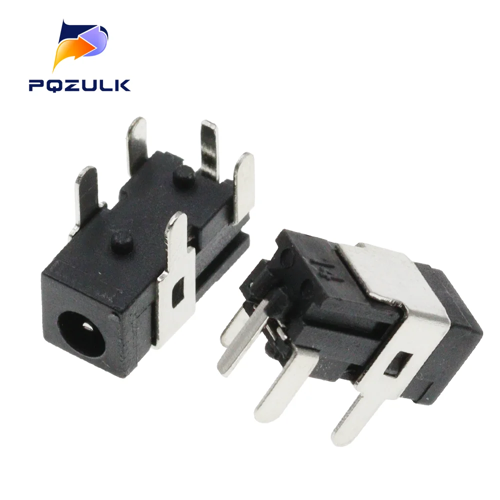 10PCS High Quality DC Power Socket Jack DC-011 PIN=0.7 Needle Size Adaptation 2.5mm*0.7mm Power Female Plug 2.5X0.7MM