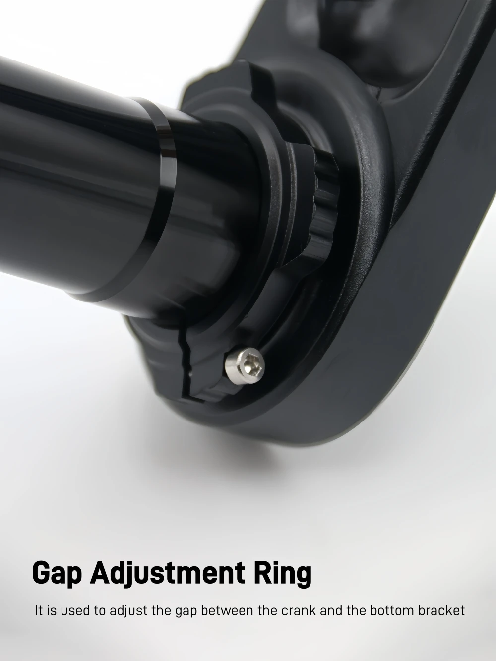 EVOSID Rennrad 1x10/11/12 Geschwindigkeit Kurbel Kettenblatt RAD 40T 42T 44T 46T 48T Einzel Kettenblatt Rennrad Kurbelgarnitur – Detail 4
