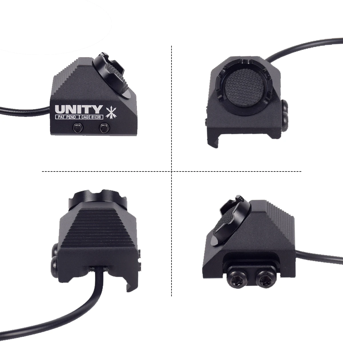 UNITY ModButton Hot Button Pressure Remote Switch Mlok Keymod 20mm Rail Mount For SureFire M300 M600 DBAL-A2 PEQ15 2.5 3.5 SF