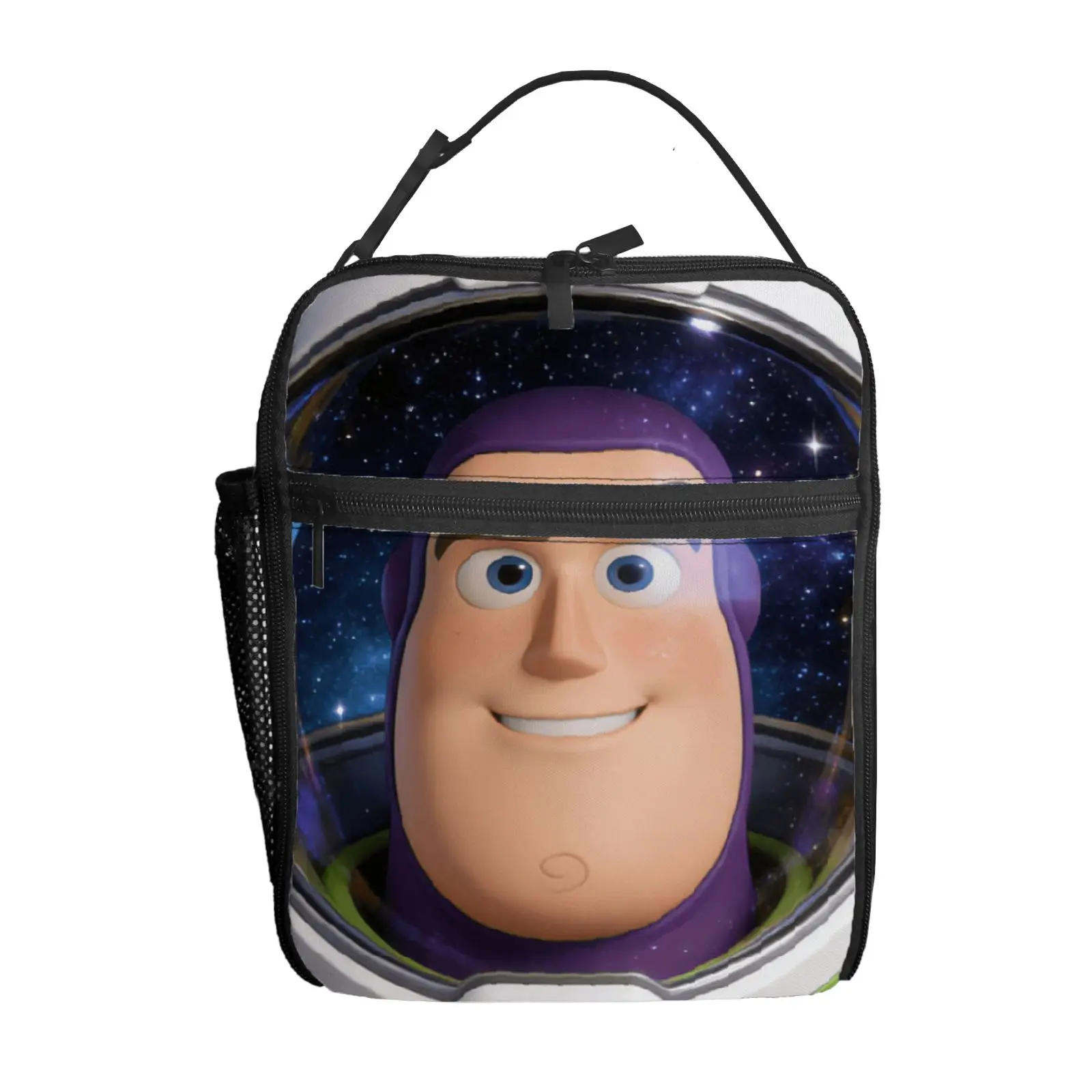 

1 шт. Сумка-ланчбокс «История игрушек» с Баззом Лайтером, высококачественная, милая, повседневная, для вечеринок, пикников, школы, подарок для ежедневного использования