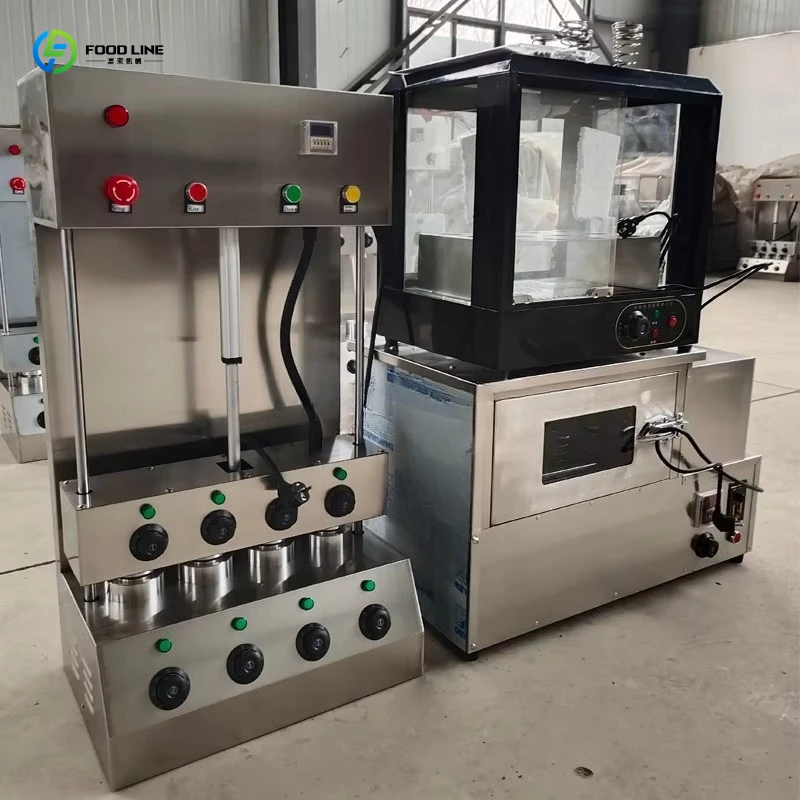 New Automatic Electric Biscuit Tea Cone Cup Baker Waffle Cup Maker Tart Press Moulding Machines Edible Coffee Cup Making Machine