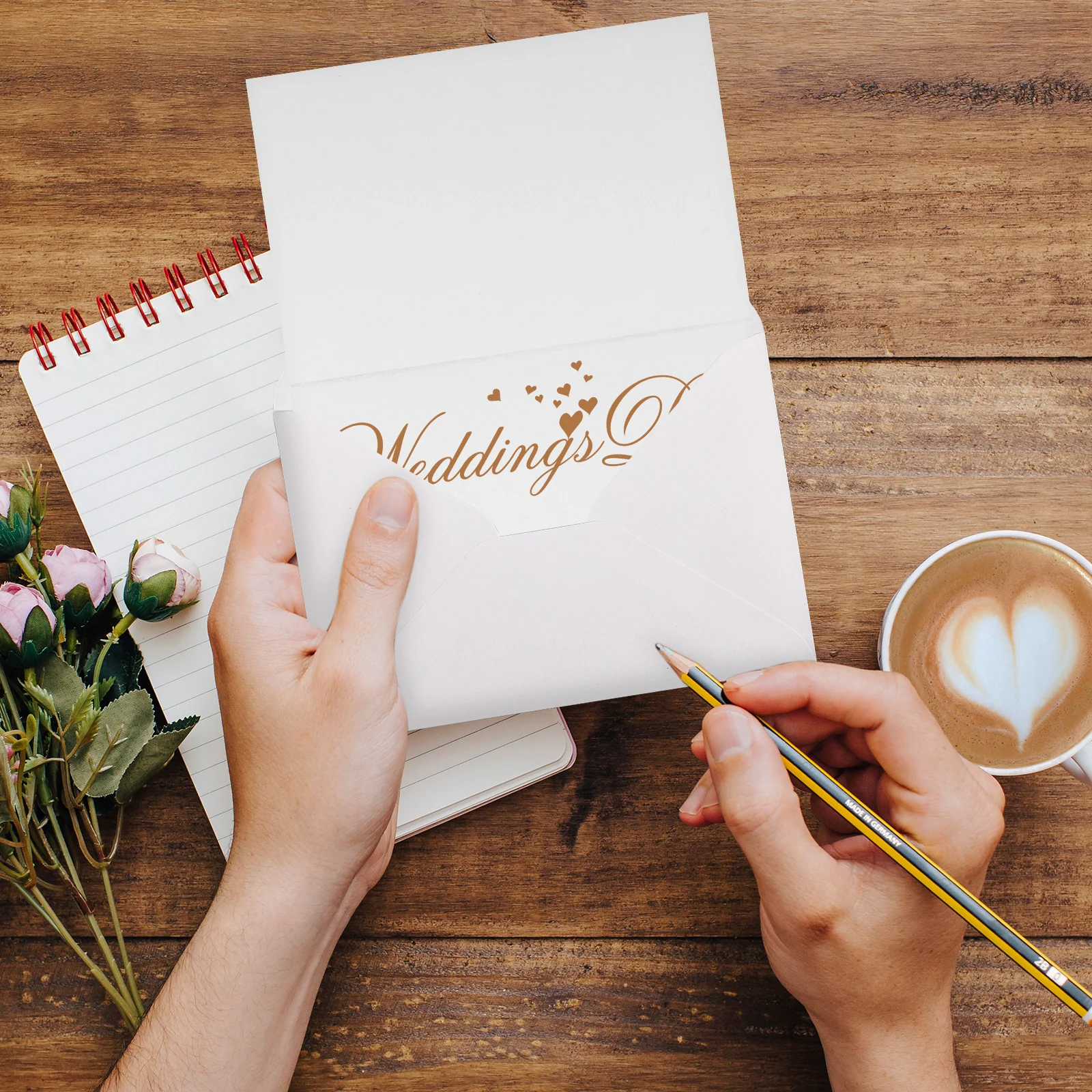 

50Sets Color Paper Envelopes and Blank Cards Minimalist Design Invitations Thank You Cards Blank Greeting Card Mail Supplies