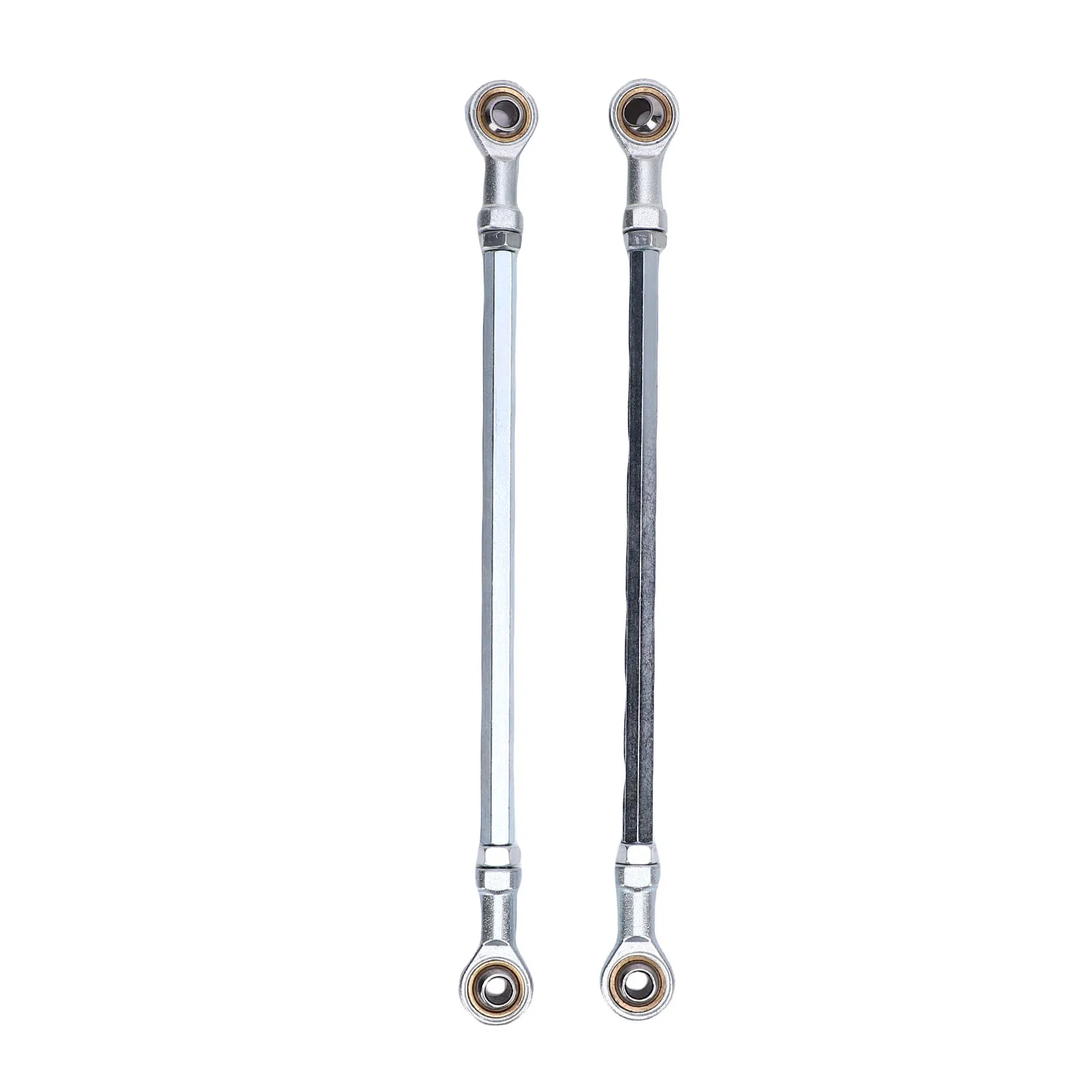 

1 Pair 275mm 8mm Steering Shaft Tie Rod Steel Alloy High Hardness For Go Kart Drift Trike ATV Quad Mini Bike Accessories