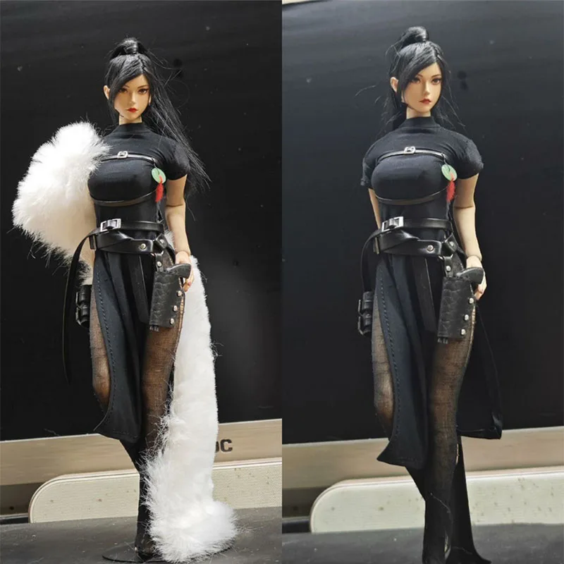 In Stock 1/6 Scale Female Soldier Fashion Trend Temperament Handsome Long Dress Suit Fit 12inch Action Figure Model Toys