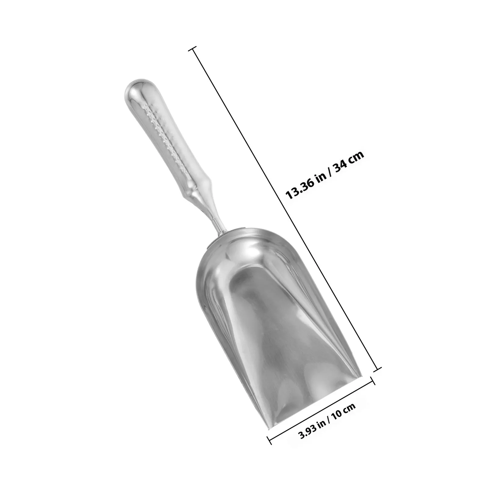 Stainless Steel Garden Trowel Small Hand Shovel for Digging Planting Transplanting Weeding Soil Mixing Portable Lightweight