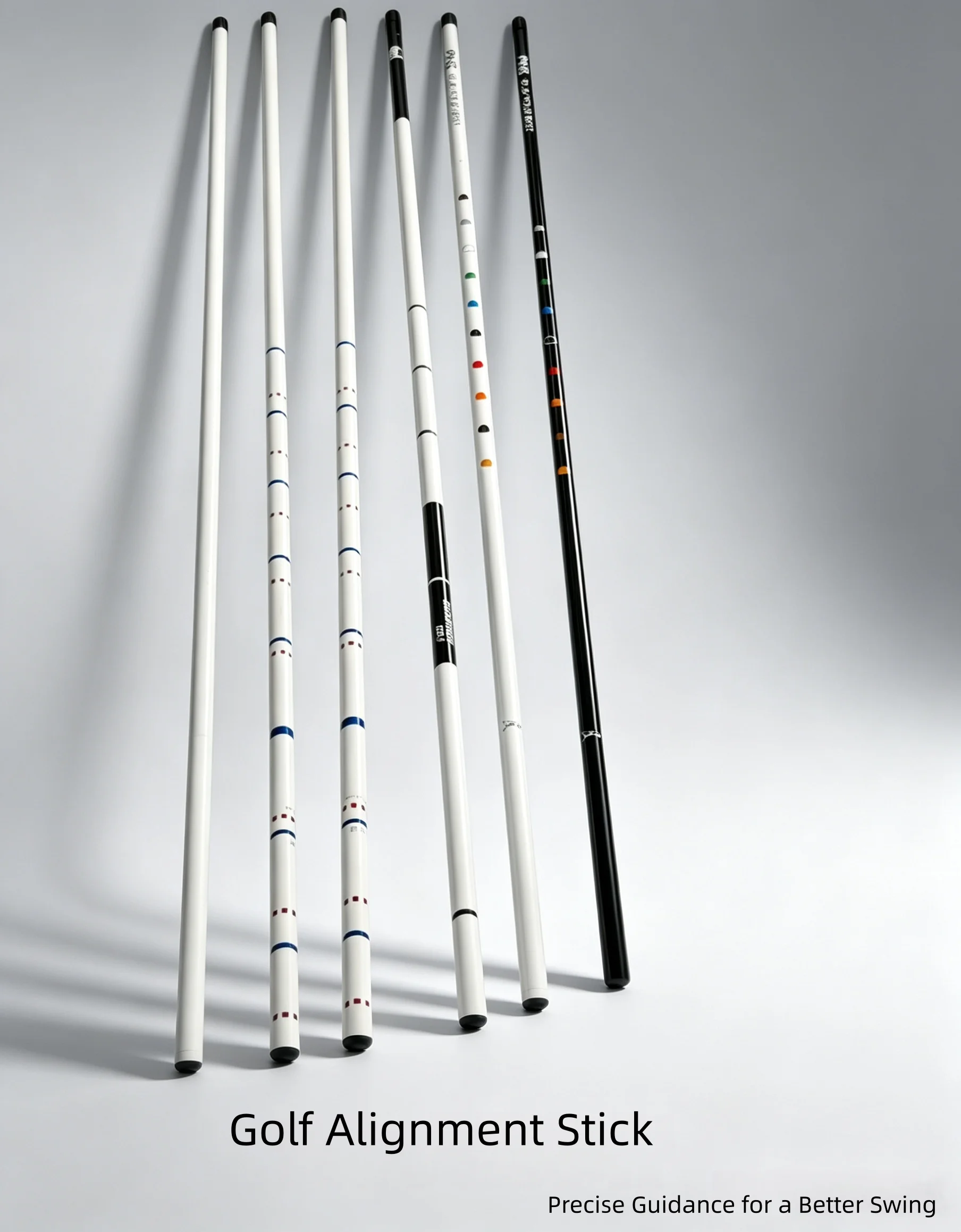 1-paquet-de-batons-d'alignement-de-golf-de-haute-qualite-batons-d'entrainement-d'alignement-de-4725-pouces-4-tailles-batons-d'alignement-de-golf-swing-de-golf