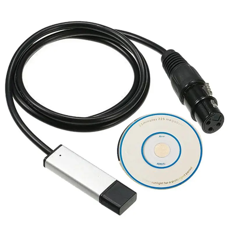 

Кабель-конвертер RS485 DMX512 для управления сценическим освещением, адаптер для контроллера, оборудование для управления светодиодами