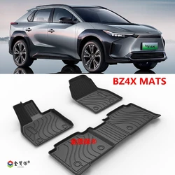 Use for TOYOTA BZ4X car carpet All-Weather car Floor Mat Fit For TOYOTA BZ4X waterproof trunk mat  BZ4X car floor mat