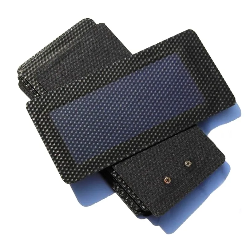 10 шт./лот, 0,3 Вт, 2 В, гибкая солнечная панель, аморфный кремний, 3 мм, тонкие катушечные солнечные элементы для зарядного устройства, системы, образовательные наборы