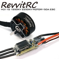 RevvitRC Brushless Motor H3110 1850KV 2250KV APE32 50A ESC WiFi-Link BEC 5-10V Use TYPEC Power Supply For Car 1/10 Shafty Truck